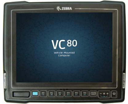 Zebra VC80 1024x768 Pixel Touchscreen Schwarz POS-Terminal VC8010SSAA00AAAAXX