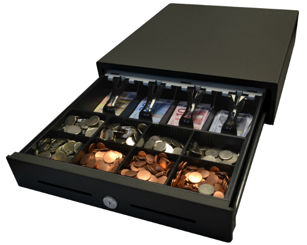 APG Cash Drawer ECD400-BLK Electronic cash drawer Kassenschublade ECD400-BLK