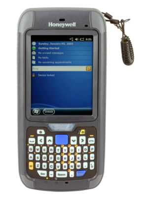 HONEYWELL CN75 480x640 Pixel Touchscreen Schwarz Grau Handheld Mobile Computer CN75AQ5KCF2W7101